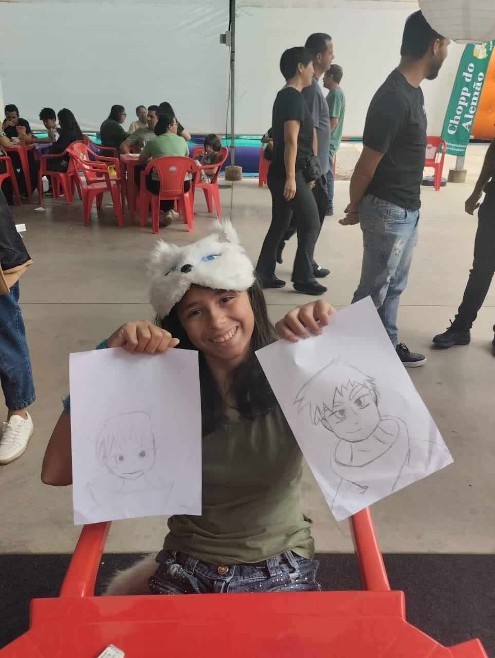 Trabalho de aluno — Escola de Mangá Japan Sunset