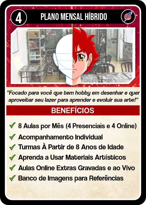 Carta do plano Plano Híbrido — verso