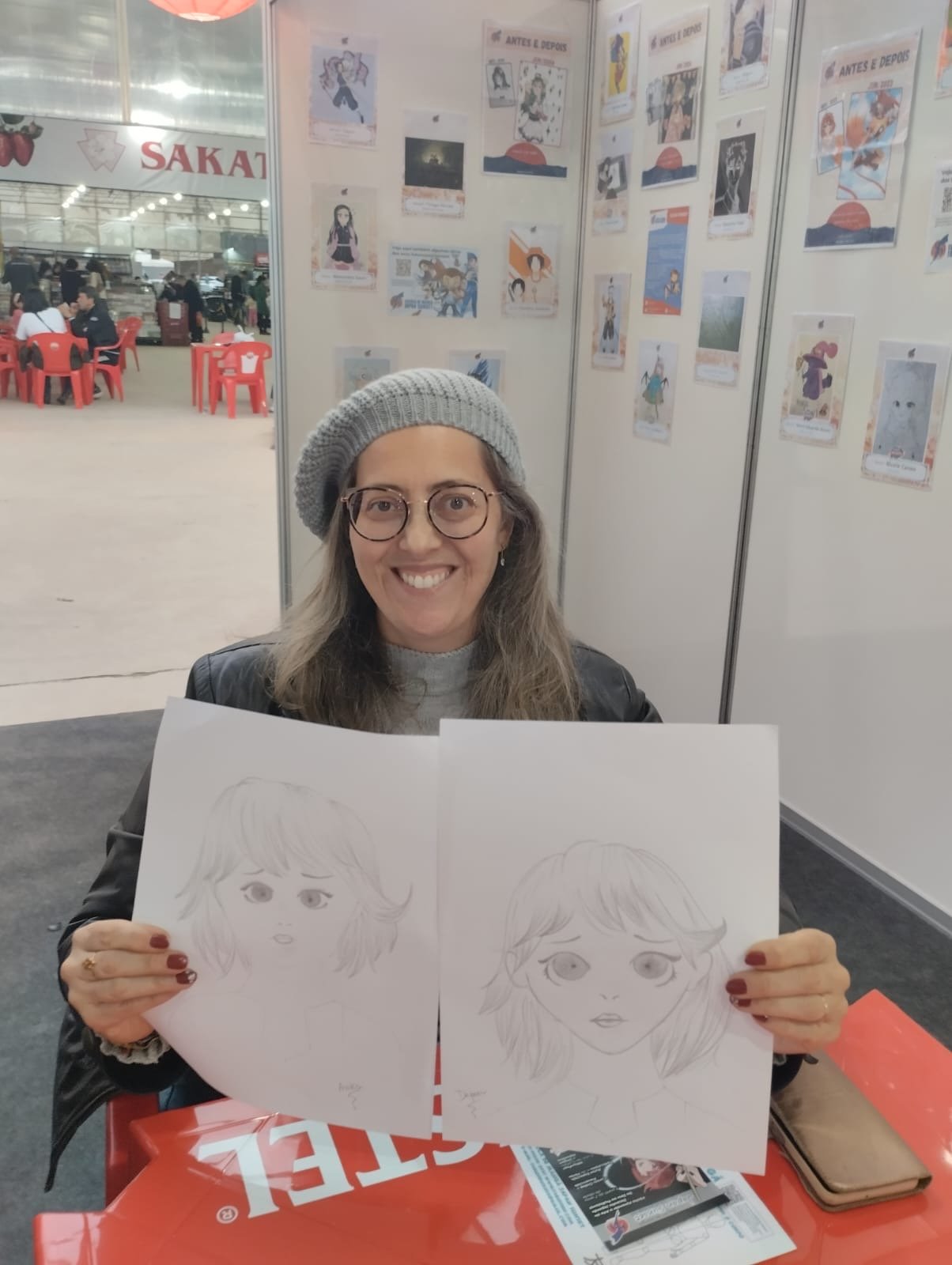 Trabalho de aluno — Escola de Mangá Japan Sunset