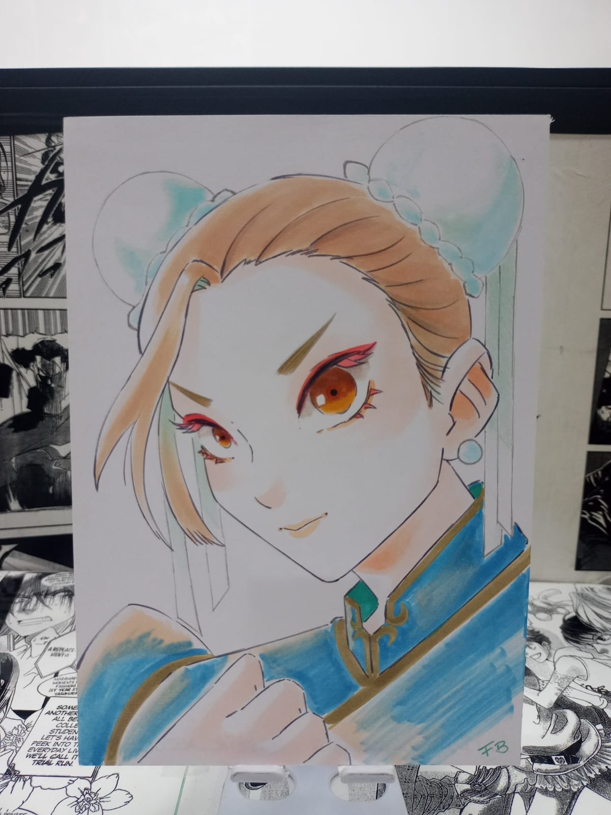 Aluno em aula — Escola de Mangá Japan Sunset