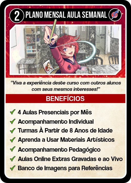 Carta do plano Plano Semanal Presencial — verso